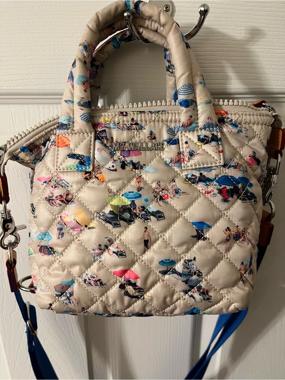 MZ Wallace Mini Crossbody with the current summer print - Picture 3 of 6